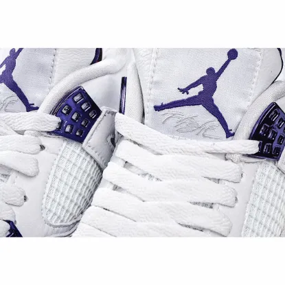 Picture of Air Jordan 4 Retro 'Purple Metallic'