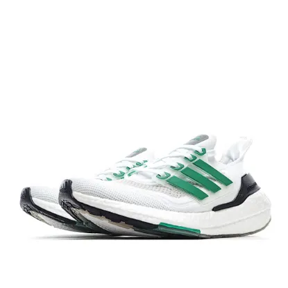 Picture of Adidas UltraBoost 21 'White Sub Green'