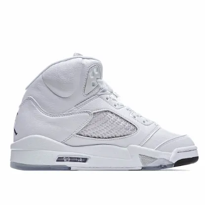 Picture of Air Jordan 5 Retro 'Metallic White' 2015