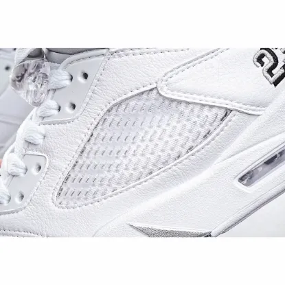 Picture of Air Jordan 5 Retro 'Metallic White' 2015