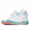 Picture of Air Jordan 5 Retro GS 'Light Aqua'