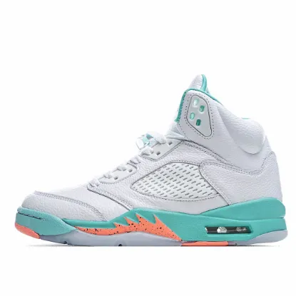 Picture of Air Jordan 5 Retro GS 'Light Aqua'