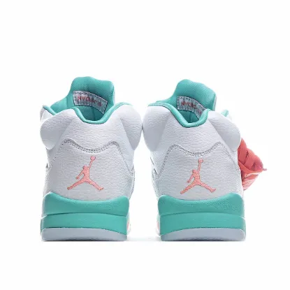 Picture of Air Jordan 5 Retro GS 'Light Aqua'