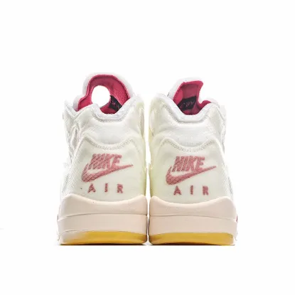 Picture of Air Jordan 5 x off white low