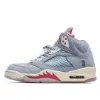 Picture of Trophy Room x Air Jordan 5 Retro 'Ice Blue'