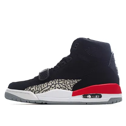 Picture of Air Jordan Legacy 312 'Black Suede'