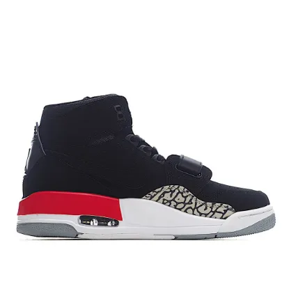 Picture of Air Jordan Legacy 312 'Black Suede'