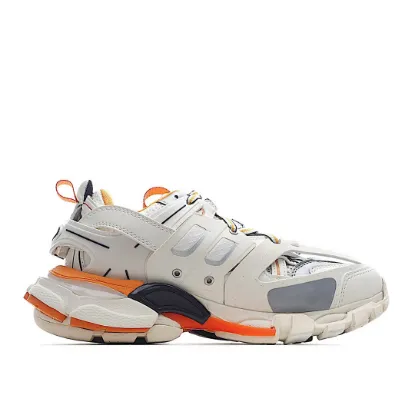 Picture of Balenciaga Sneaker Tess s.Gomma MAILLE WHITE/ORANGE