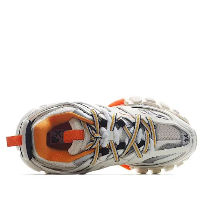 Picture of Balenciaga Sneaker Tess s.Gomma MAILLE WHITE/ORANGE