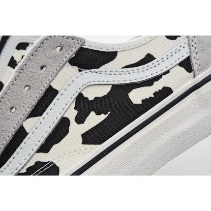 Picture of Vans Style 36 Decon SF Black and White Cow Graffiti Skateboard Shoes