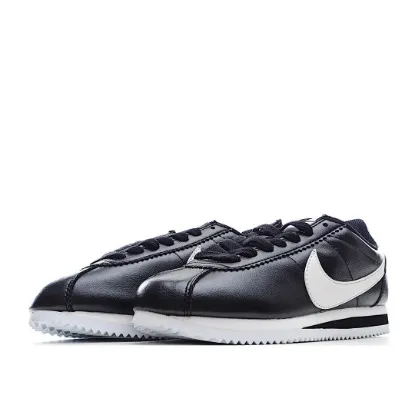 Picture of NIKE WMNS CLASSIC CORTEZ LEATHER 'BLACK WHITE'