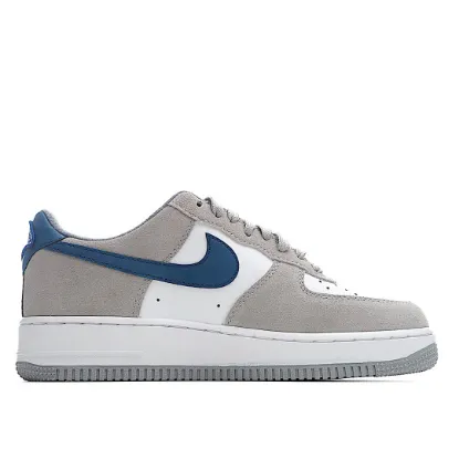 Picture of Nike Air Force 1 Off-White Blue Tick