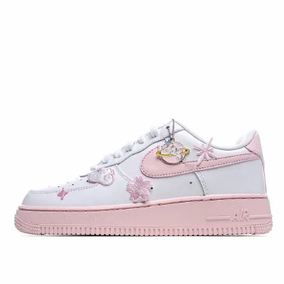 Picture of Nike Air Force 1 Pink Foam White LF