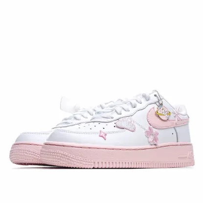 Picture of Nike Air Force 1 Pink Foam White LF