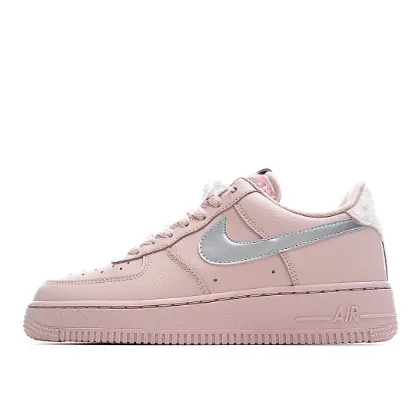 Picture of Nike Air Force 1 Pink Silver Hook