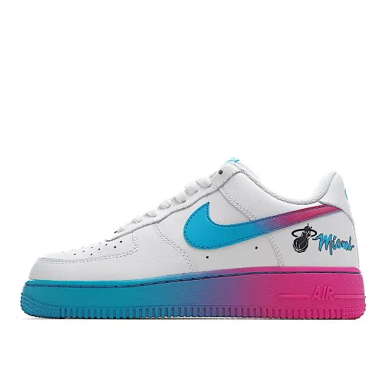 Picture of Nike Air Force 1 React LV8 Blue Pink