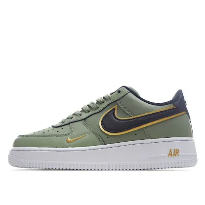 Picture of Nike Air Force 1 React LV8 Green Black Gold