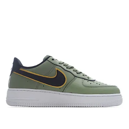 Picture of Nike Air Force 1 React LV8 Green Black Gold