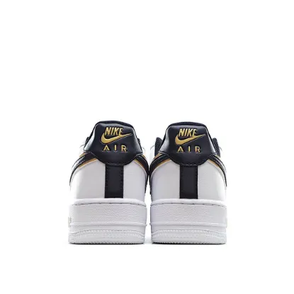 Picture of Nike Air Force 1 React LV8 White Black Gold