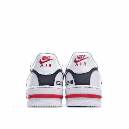 Picture of Nike AIR FORCE 1 REACT WHITE D/MS/X White Black Red