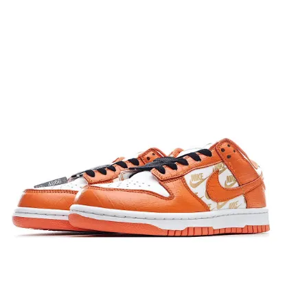 Picture of NIKE SB LOW DUNK SUPREME X NIKE WHITE ORANGE