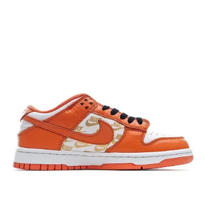 Picture of NIKE SB LOW DUNK SUPREME X NIKE WHITE ORANGE