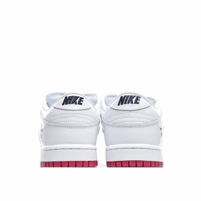 Picture of NIKE SUPREME X DUNK SB LOW WHITE RED