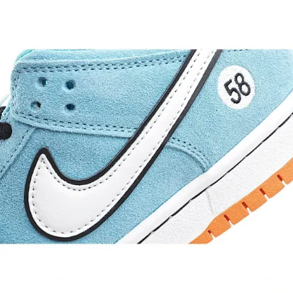 Picture of NIKE WE CLUB 58 X NK SB DUNK LOW PRO CLUB 58 GULF LOW TOP SNEAKERS