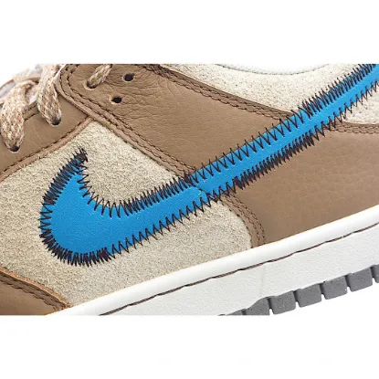 Picture of NIKEX NIKE SB DUNK LOWDARK DRIFTWOOD ME SNEAKERS BROWN BLUE