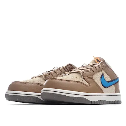 Picture of NIKEX NIKE SB DUNK LOWDARK DRIFTWOOD ME SNEAKERS BROWN BLUE