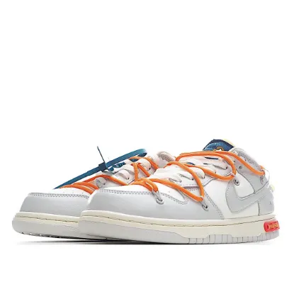 Picture of OFF-WHITE X NIKE DUNK LOW '12 OF 50' OW SNEAKERS