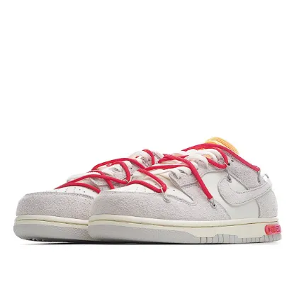 Picture of OFF-WHITE X NIKE DUNK LOW '12 OF 50' OW SNEAKERS