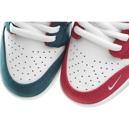 Picture of PARRA X NIKE SB DUNK LOW PRO WHITE BLUE RED