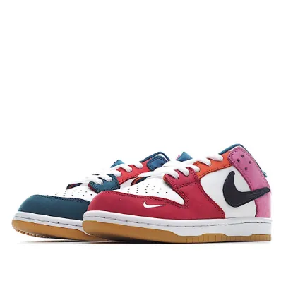 Picture of PARRA X NIKE SB DUNK LOW PRO WHITE BLUE RED