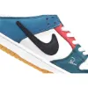 Picture of PARRA X NIKE SB DUNK LOW PRO WHITE BLUE RED