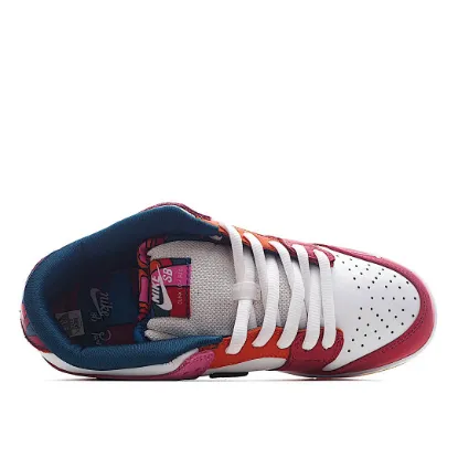 Picture of PARRA X NIKE SB DUNK LOW PRO WHITE BLUE RED