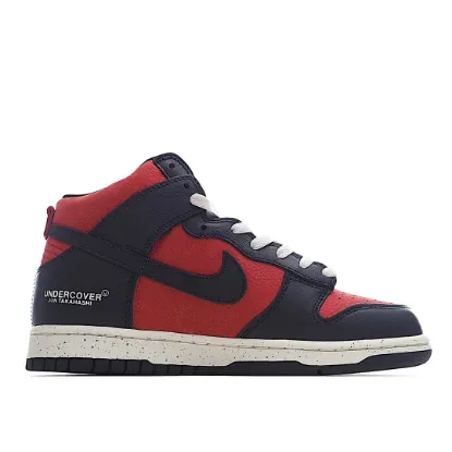 Picture of UNDERCOVER X NIKE DUNK HIGH “UBA” BLACK & RED