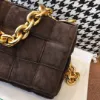 Picture of BV PILLOW BAG SIZE: 26CM CHOCOLATE