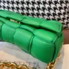 Picture of BV PILLOW BAG SIZE:27X10CM EMERALD GREEN