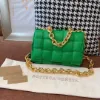 Picture of BV PILLOW BAG SIZE:27X10CM EMERALD GREEN