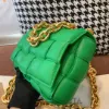 Picture of BV PILLOW BAG SIZE:27X10CM EMERALD GREEN