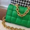 Picture of BV PILLOW BAG SIZE:27X10CM EMERALD GREEN