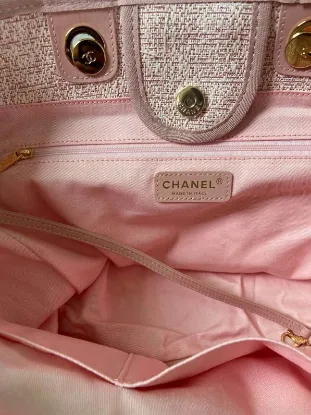 Picture of CHANEL 66941 Canvas Bag Casual Versatile Size:383018