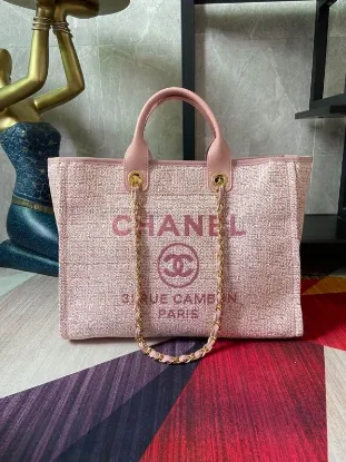 Picture of CHANEL 66941 Canvas Bag Casual Versatile Size:383018