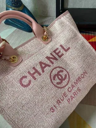 Picture of CHANEL 66941 Canvas Bag Casual Versatile Size:383018