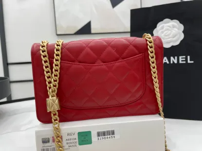 Picture of chanel A68104 Size: 12.3*19.2*3.5cm