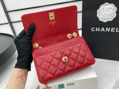 Picture of chanel A68104 Size: 12.3*19.2*3.5cm