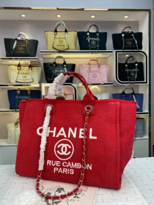 Picture of Chanel Canvas Bag Size: 38*20*30cm Model Number: 8818 Red