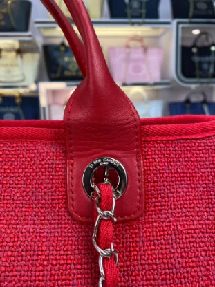 Picture of Chanel Canvas Bag Size: 38*20*30cm Model Number: 8818 Red