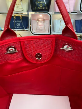 Picture of Chanel Canvas Bag Size: 38*20*30cm Model Number: 8818 Red